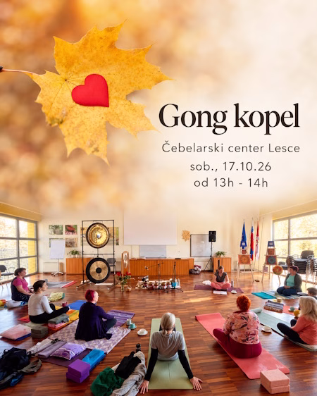 Jesenska gong kopel v Lescah